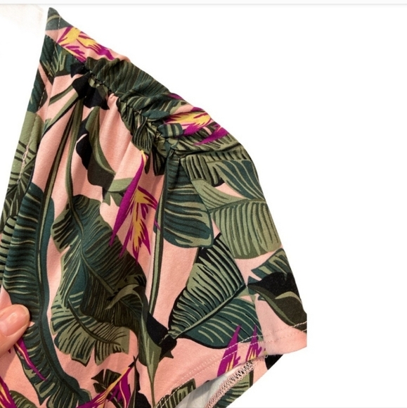 Lands End Maxi Dress Tropical Size Small 6-8 - Picture 4 of 8